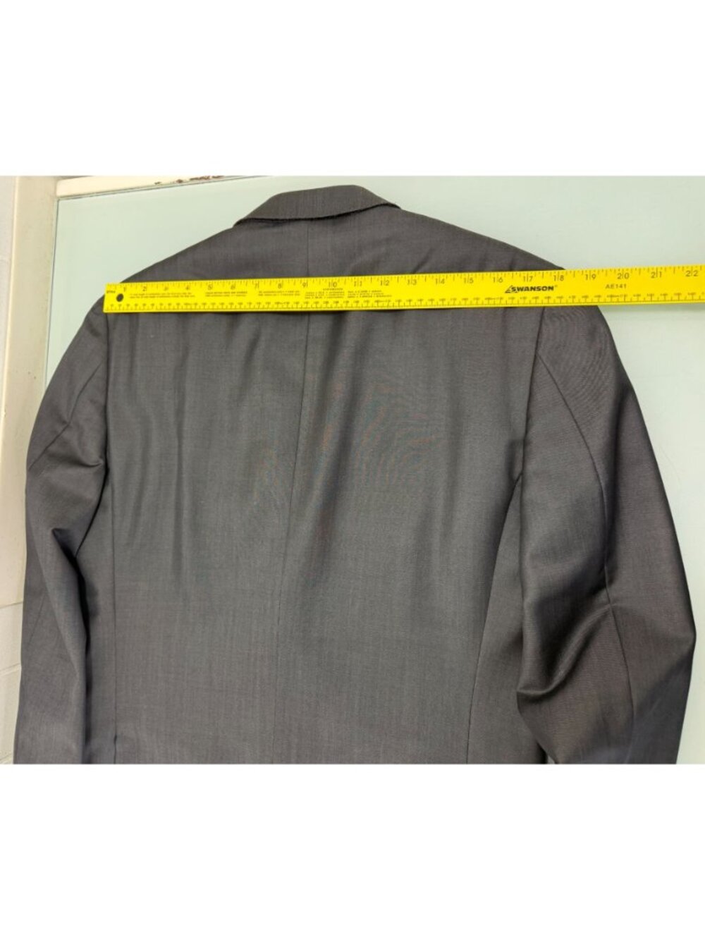 Z Zegna City Blazer US 40R Mohair Wool Blend Black Double Vent Two Button - Picture 10 of 11
